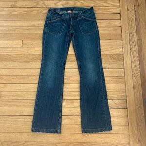 Lucky Brand Women's Boot Cut Jeans in Deep Blue